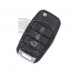 CARCASA MANDO PLEG KIA 3 BOTONES TOY40