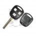 COQUE TOYOTA/LEXUS  3 BOUTONS TOY40 SANS LOGO
