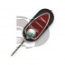 CARCASA ALFA PLEGABLE 3 BOTONES (ROJA)