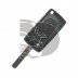 CLÉ+TELECOMMANDE PLIABLE C4 SEDAN (4P) ID46