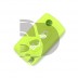 FUNDA MANDO CITROEN/PEUGEOT VERDE CLARO 2 BOTONES