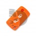 FUNDA CITROEN 2 BOTONES  - NARANJA