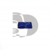 BOTONERA FIAT 1 BOTON AZUL PARA LLAVE FIJA