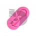 FUNDA MANDO FIAT/PSA ROSA 3 BOTONES