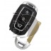 CARCASA MANDO KEYLESS HYUNDAI 3 BOTONES  KIA9