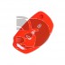FUNDA MANDO HYUNDAI/KIA ROJO 3 BOTONES