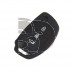 FUNDA MANDO HYUNDAI/KIA NEGRO 3 BOTONES