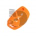 FUNDA MANDO  HYUNDAI/KIA NARANJA 3 BOTONES