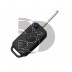 CARCASA MANDO PLEGABLE MERCEDES 1 BOTON HU39