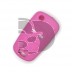 FUNDA MANDO PLEG OPEL ROSA 2 BOTONES