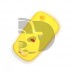 FUNDA MANDO OPEL AMARILLO 3 BOTONES