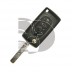 CLÉ+TELECOMMANDE PLIABLE. P-407 3 BOUTONS (COFFRE)