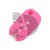 FUNDA MANDO PEUGEOT ROSA 3 BOTONES