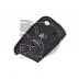 FUNDA MANDO VW-SEAT-SKODA NEGRO 3 BOTONES