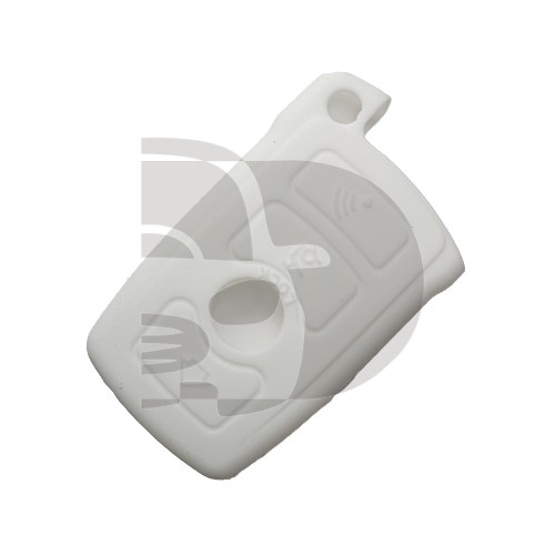 HOUSSE TELECOMMANDE BMW BLANC  4 BOUTONS NON RIGID