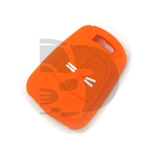 FUNDA FIJA OPEL 2 BOTONES  - NARANJA