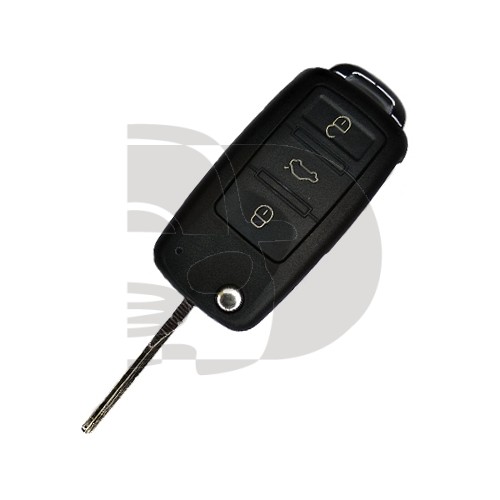 CARCASA MANDO PLEG. AUDI  A8 3 BOTONES  HU66