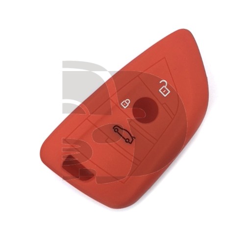 FUNDA MANDO BMW ROJO 3  BOTONES