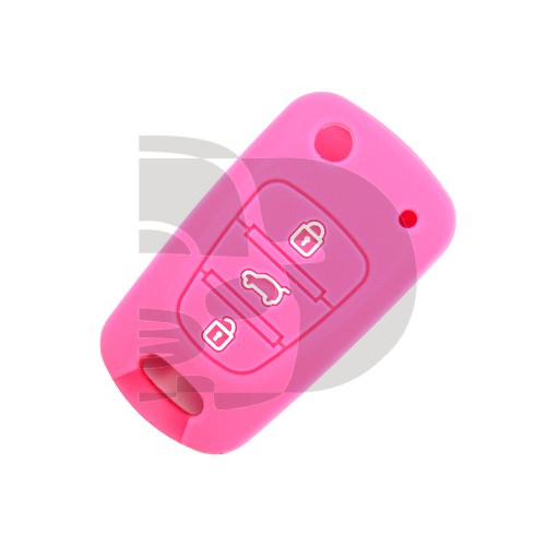 FUNDA MANDO HYUNDAI/KIA ROSA 3 BOTONES