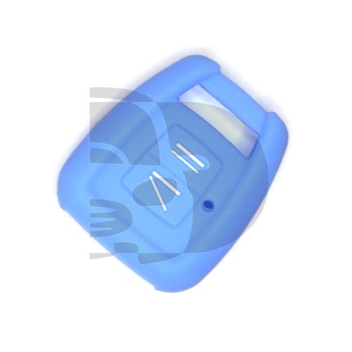 FUNDA MANDO FIJO OPEL AZUL CLARO 2 BOTONES