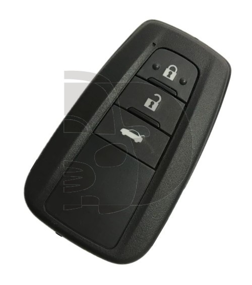 CARCASA MANDO KEYLESS TOYOTA C-HR  3 BOT