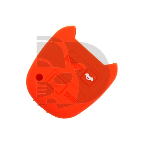 FUNDA MANDO TOYOTA ROJO 2 BOTONES