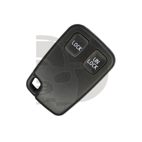 CARCASA TELEMANDO VOLVO  2 BOTONES - LLAVERO