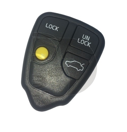 CARCASA TELEMANDO VOLVO  4 BOT (LLAVERO)