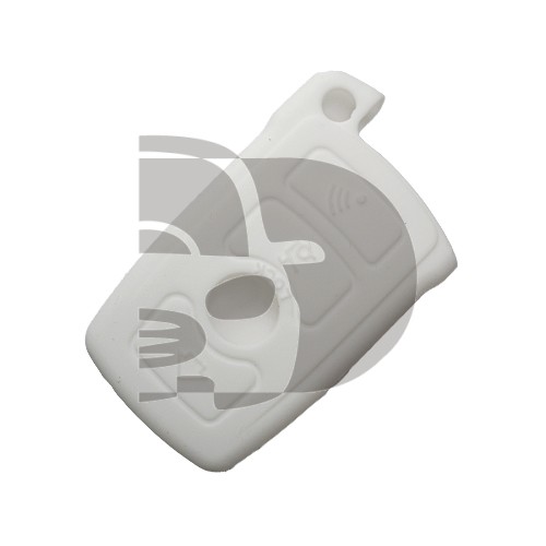 HOUSSE TELECOMMANDE BMW BLANC  4 BOUTONS NON RIGID