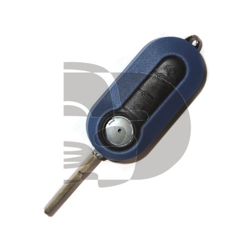 COQUE PLIABLE FIAT 500 BLEU