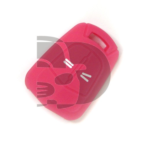FUNDA FIJA OPEL 2 BOTONES  - ROSA