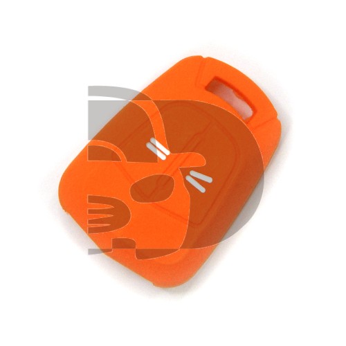 FUNDA FIJA OPEL 2 BOTONES  - NARANJA