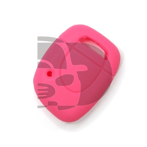 FUNDA RENAULT 1 BOTON  - ROSA