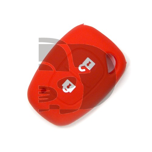 FUNDA RENAULT 2 BOTONES   - ROJO