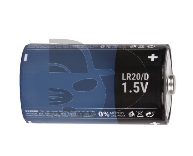 PILA ALKALINA LR20  PACK 2 UNID.