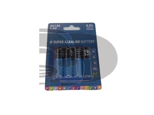 PILA ALKALINA LR6 / AA  PACK 4 UNID.