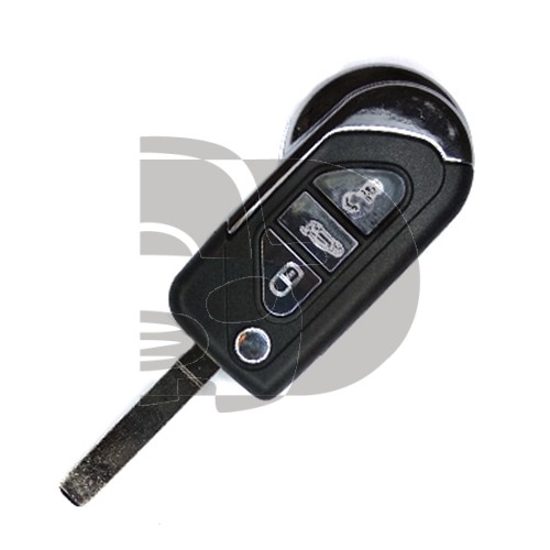 CARCASA PLEG CITROEN DS3 3 BOTONES VA2 PILA CARCAS