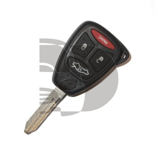 CLE+TELECOMMANDE G. CHEROKEE 2005 ID46 4 BOUTONS