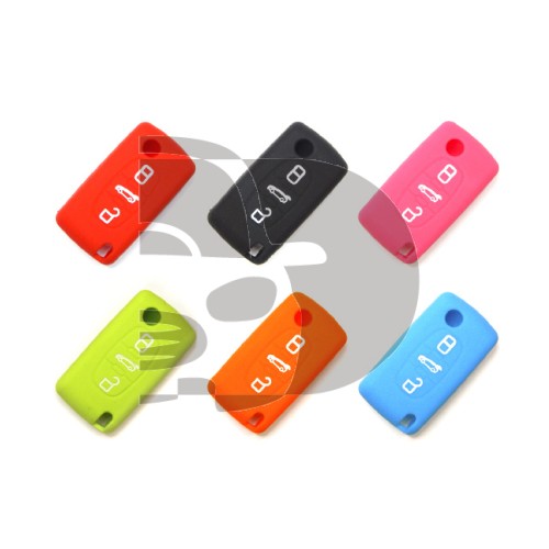 KIT FUNDAS MANDO CITROEN 3 BOTONES