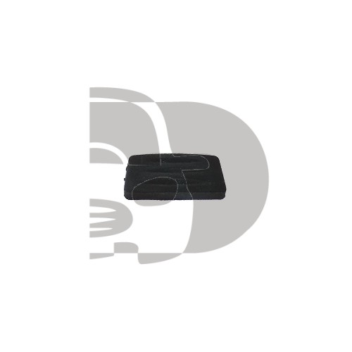 BOTONERA FIAT 1 BOTON NEGRO PARA LLAVE FIJA