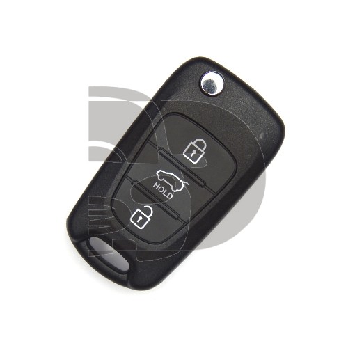 LLAVE+MANDO PLEG KIA VENGA 2010>> ID46  3 BOTONES