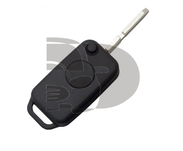 CARCASA MANDO PLEGABLE MERCEDES 1 BOTON HU39