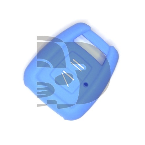 FUNDA MANDO FIJO OPEL AZUL CLARO 2 BOTONES