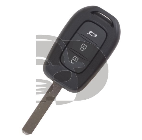 LLAVE+MANDO FIJO RENAULT CAPTUR  ID4A  3 BOT  VA2
