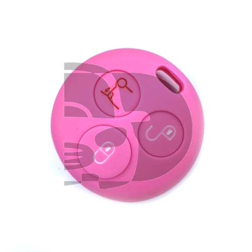FUNDA MANDO FIJO SMART ROSA  3 BOTONES