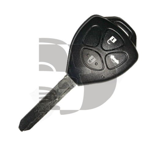 CARCASA MANDO FIJO TOYOTA 3 BOT  TOY47