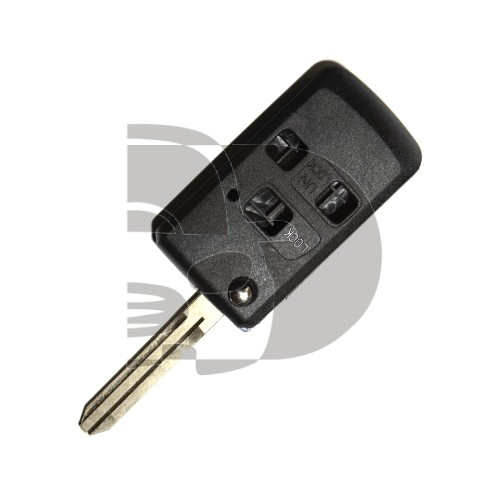 CARCASA TOYOTA 3 BOTONES CONVERTIBLE TOY43