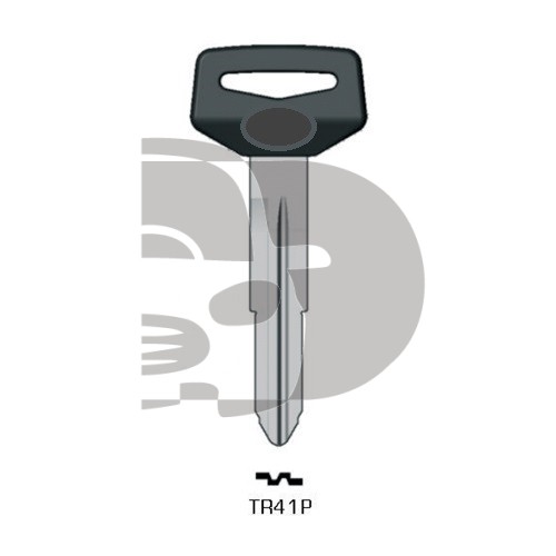 LLAVE SENCILLA TOYOTA  TOY41R