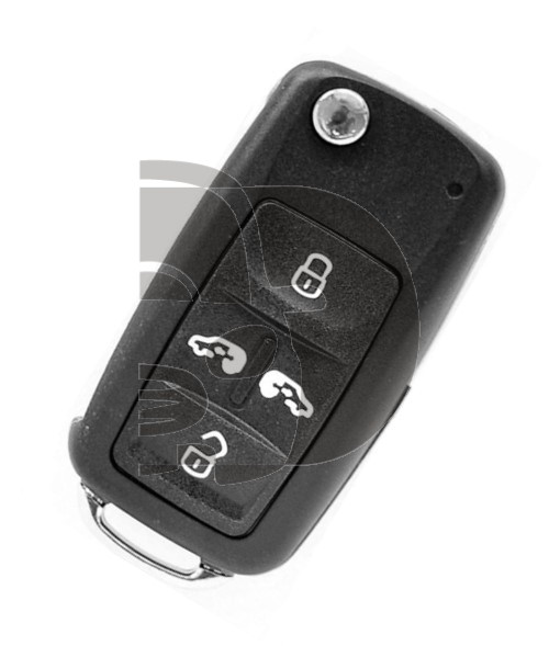 CARCASA PLEGABLE VW-SEAT-SKODA HU66 4 BOT