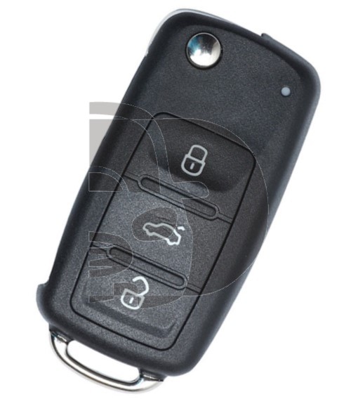 LLAVE+MANDO PLEG VW TRANSPORTER ID88 3 BOT  HU66